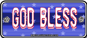 God Bless America Tag