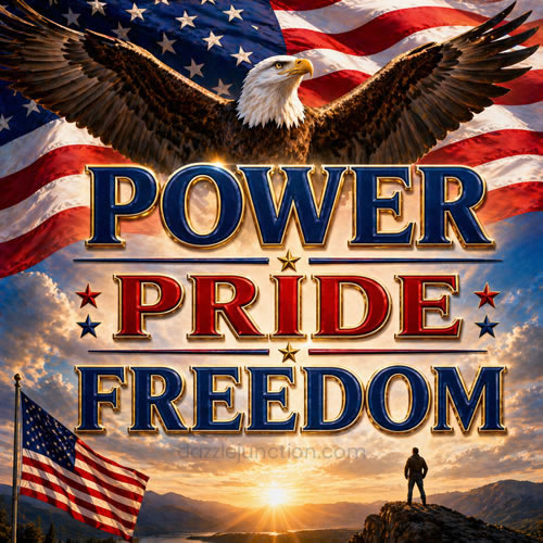 Power Pride Freedom Sunrise