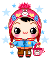 Bubble Jump Cute Pixel Gifs image