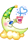 Moon Drinks Coffee