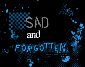 Sad Forgotten emo image