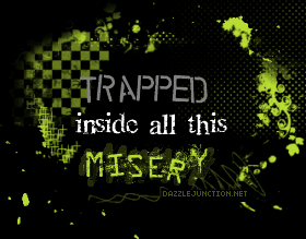 Trapped emo image