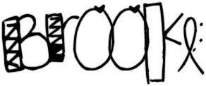 Brooke Girl Name Tags image