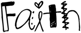 Faith Girl Name Tags image