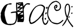 Grace Girl Name Tags image