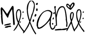 Melanie Girl Name Tags image