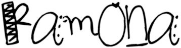 Ramona Girl Name Tags image