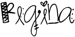 Regina Girl Name Tags image