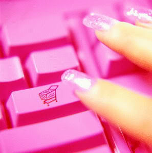 Pink Shopping Keyboard