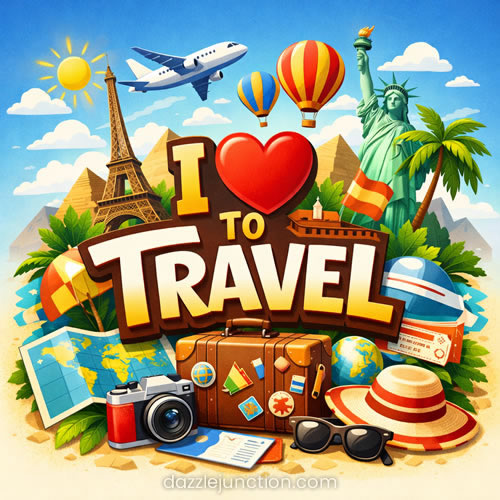 I Love To Travel image