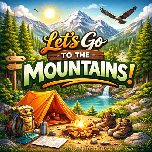 Lets Go To The Mountains Travel image