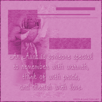 Aunt Cherish With Love