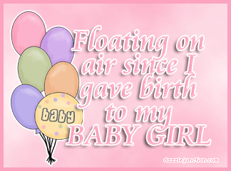 Floating Since Birth Girl