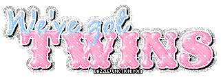 Got Twins Baby Mommy greeting image