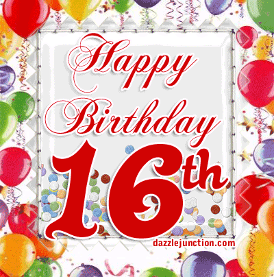 Happy Birthday 16th