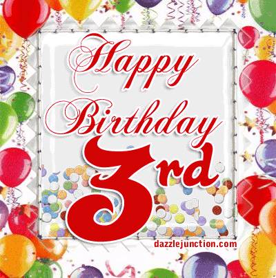Birthday 3rd