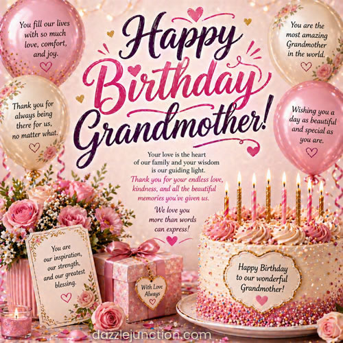 Happy Birthday Grandmother