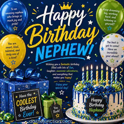 Happy Birthday Nephew