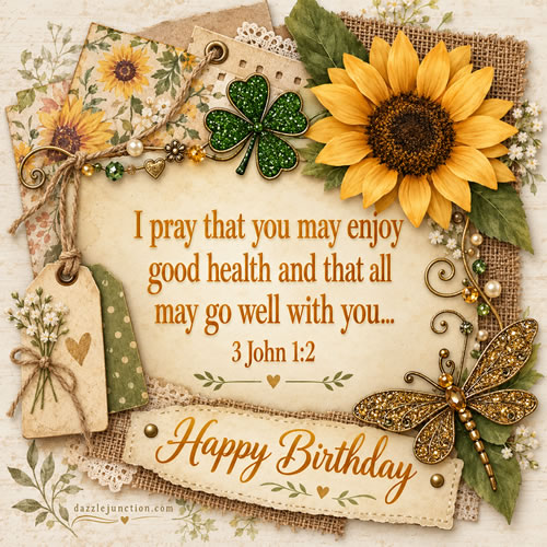 Birthday Prayer Happy Birthday greeting image