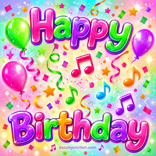 Bright Birthday Happy Birthday greeting image