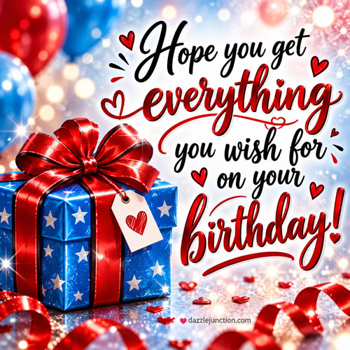 Every Wish Happy Birthday greeting image