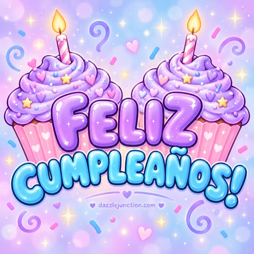 Feliz Cumpleanos Happy Birthday greeting image