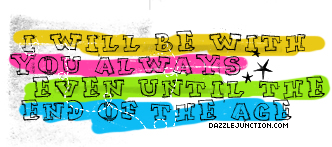 Iwillbewithyoualways