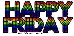 Colorful Happy Friday