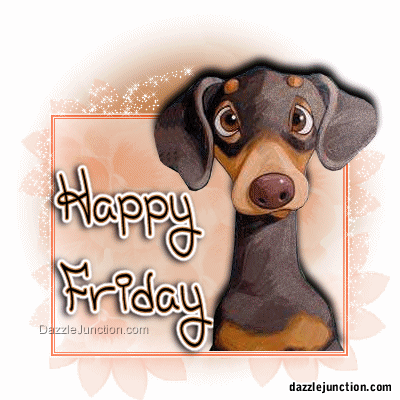 Dachshund Happy Friday