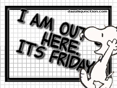 Out Friday Snoopy