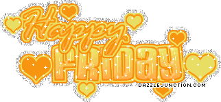 Yellow Glitter Friday