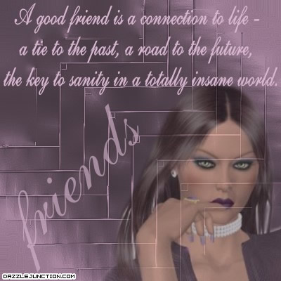 Key To Sanity Friendship greeting image