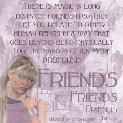 Long Distance Friendship