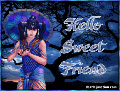 Hello Sweet Friend Enchanted Moon