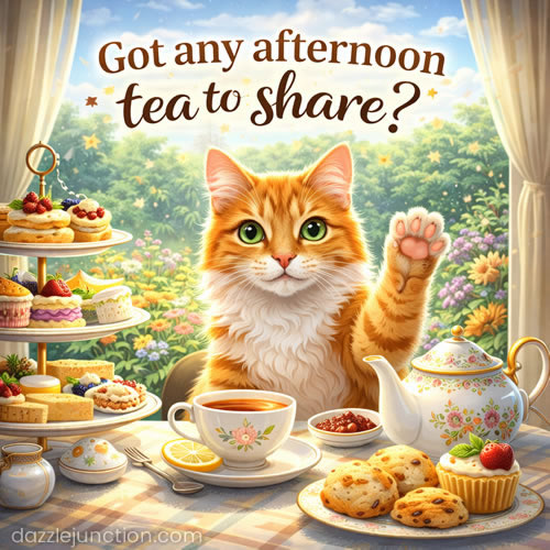 Cat Afternoon Tea