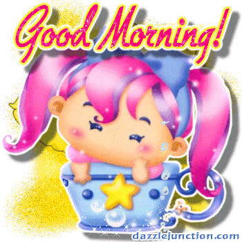 Bubbles Good Morning