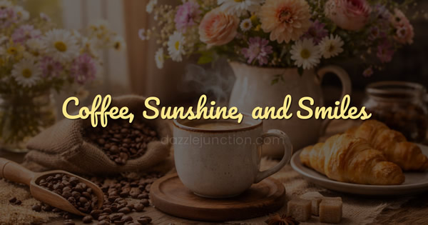 Coffee Sunshine And Smiles
