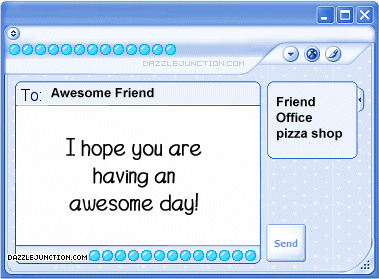 Blinkie Awesome Friend Day