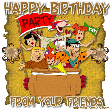Flinstones Friend Birthday