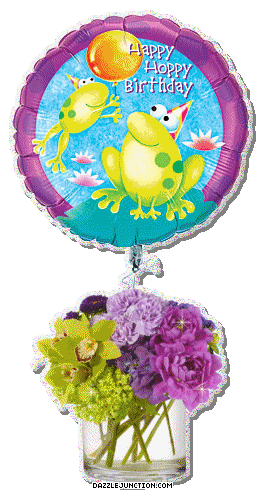 Frog Flower Balloon