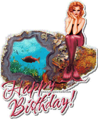 Mermaid Bday Greeting