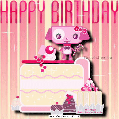 Pink Birthday Sweets