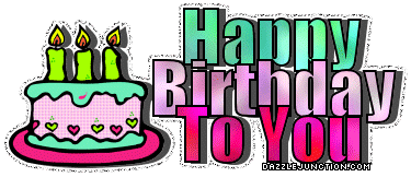 Small Birthday Glitter