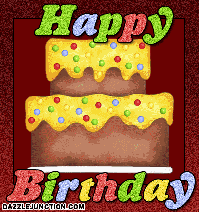 Stacked Birthday Cake