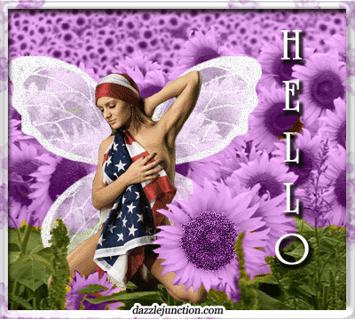 Flag Fairy Hello