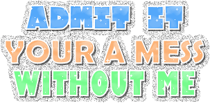 Mess Misc Glitter greeting image