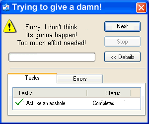 Not Going To Happen Misc Glitter greeting image