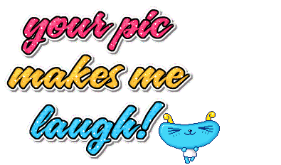 Pic Laugh Misc Glitter greeting image