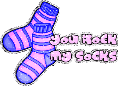 Rock Socks Misc Glitter greeting image
