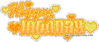 Orange Yellow Glitter